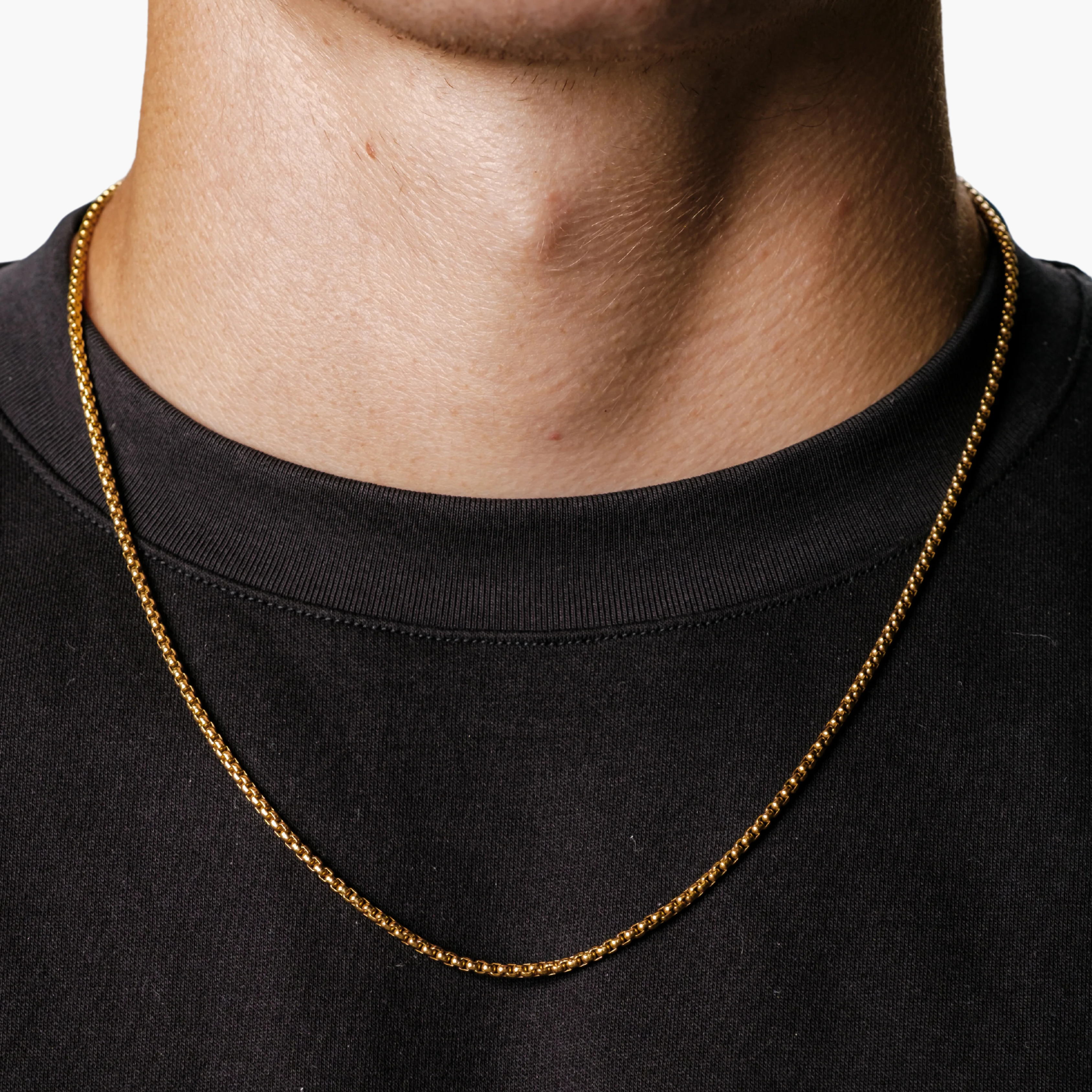 WHEAT CHAIN 2MM (18K GOLD)