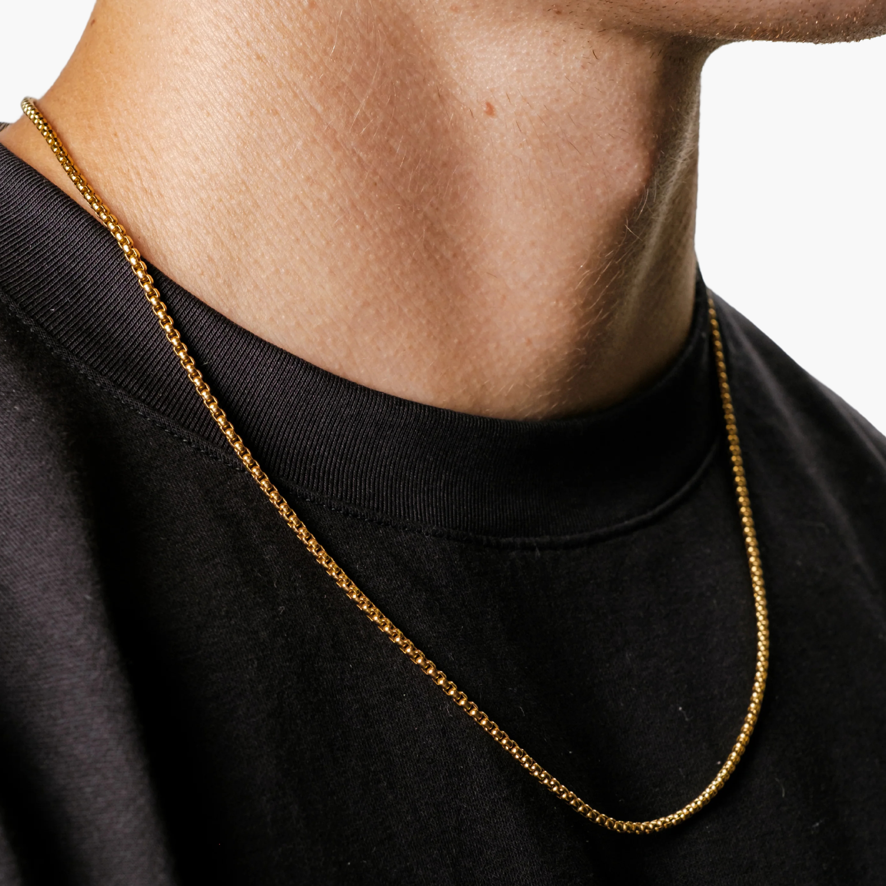 WHEAT CHAIN 2MM (18K GOLD)