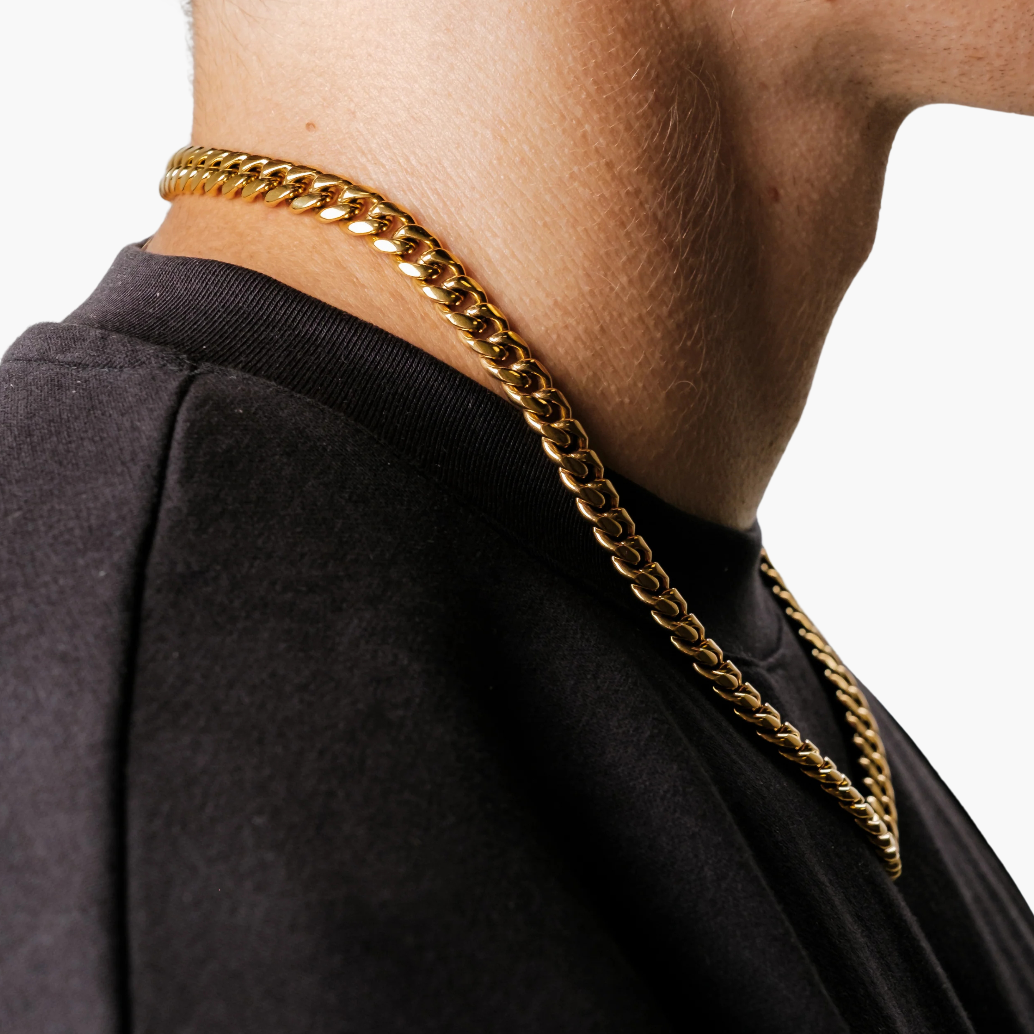 CUBAN CHAIN 8MM (18K GOLD)