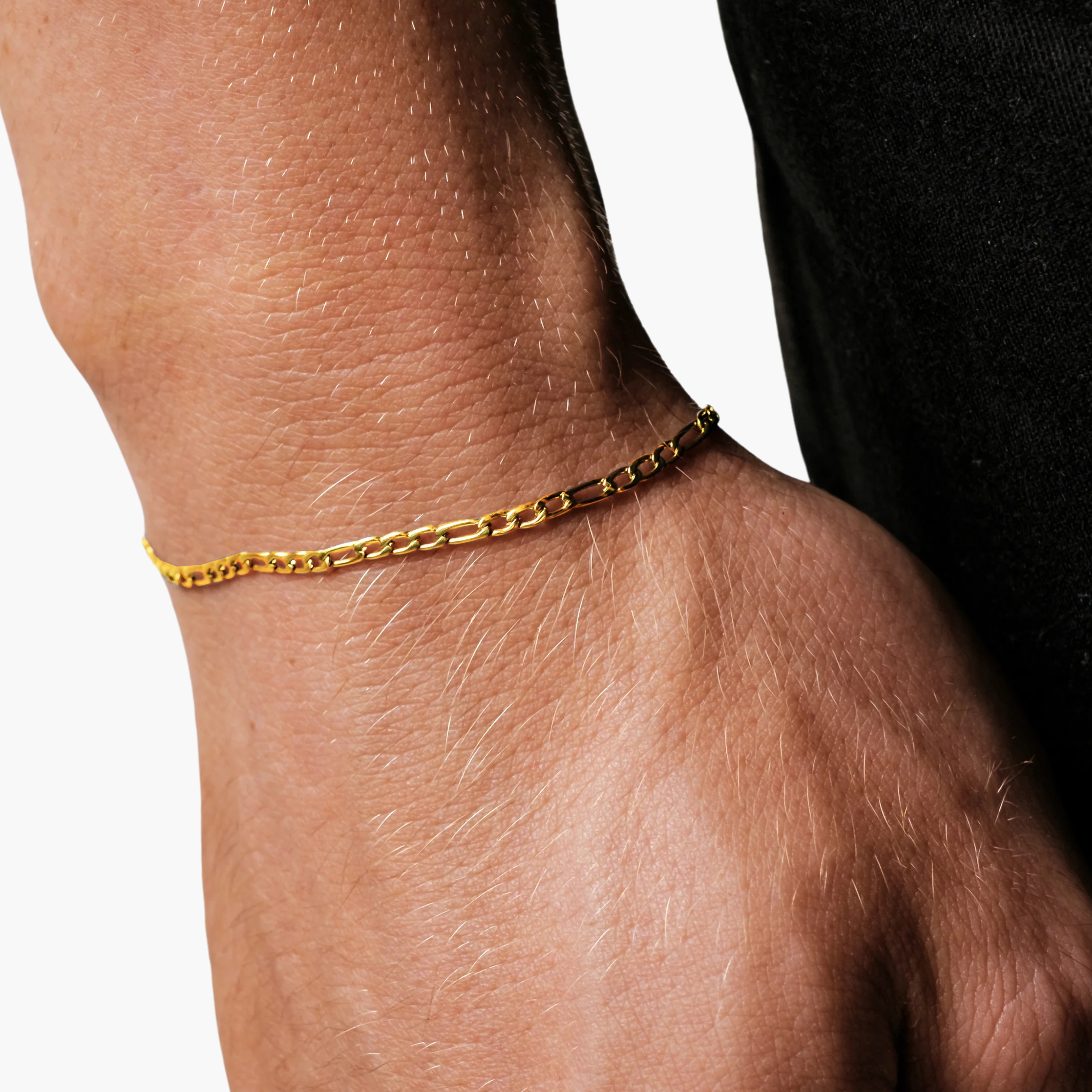 FIGARO BRACELET 2MM (18K GOLD)