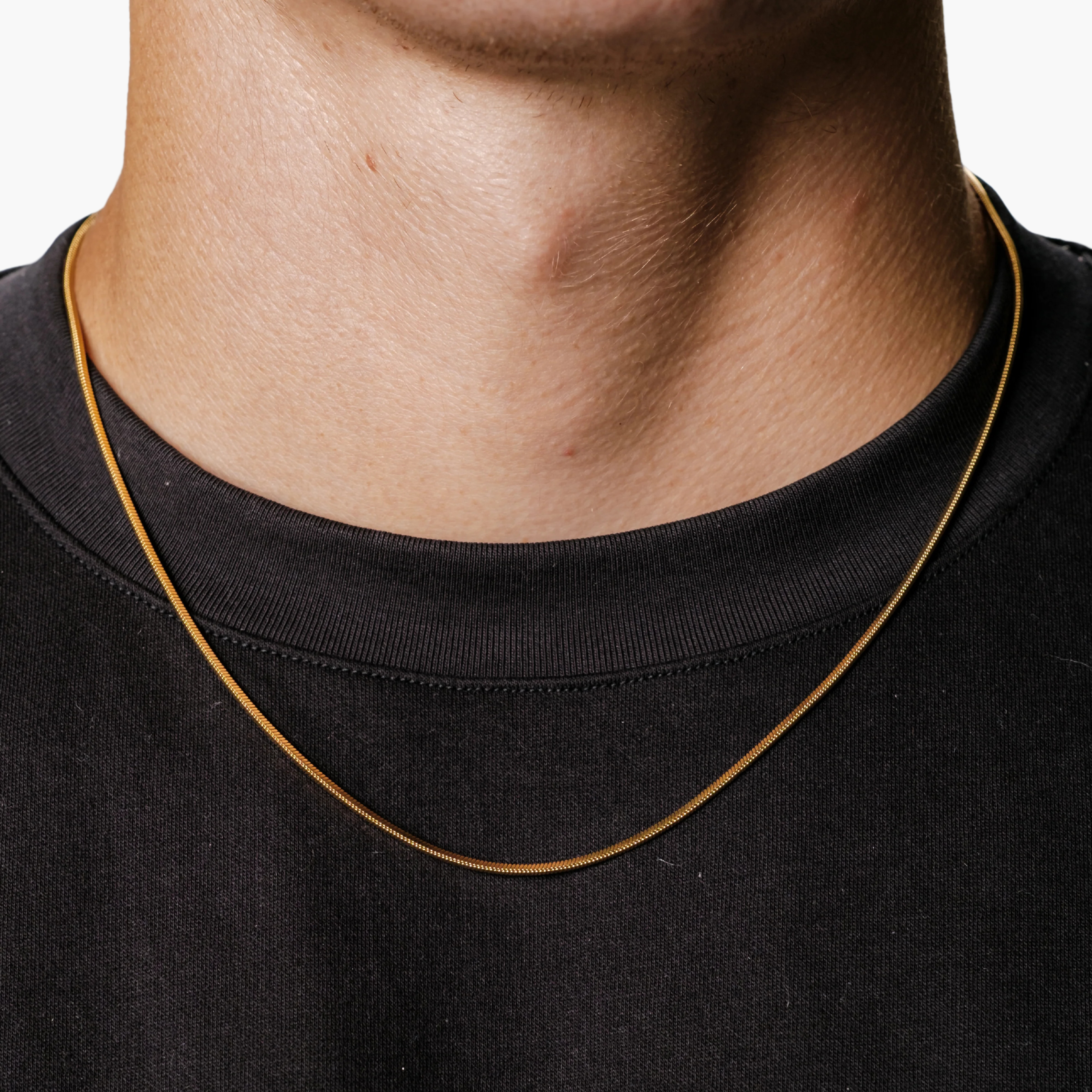 SQUARE CHAIN 1.4MM (18K GOLD)