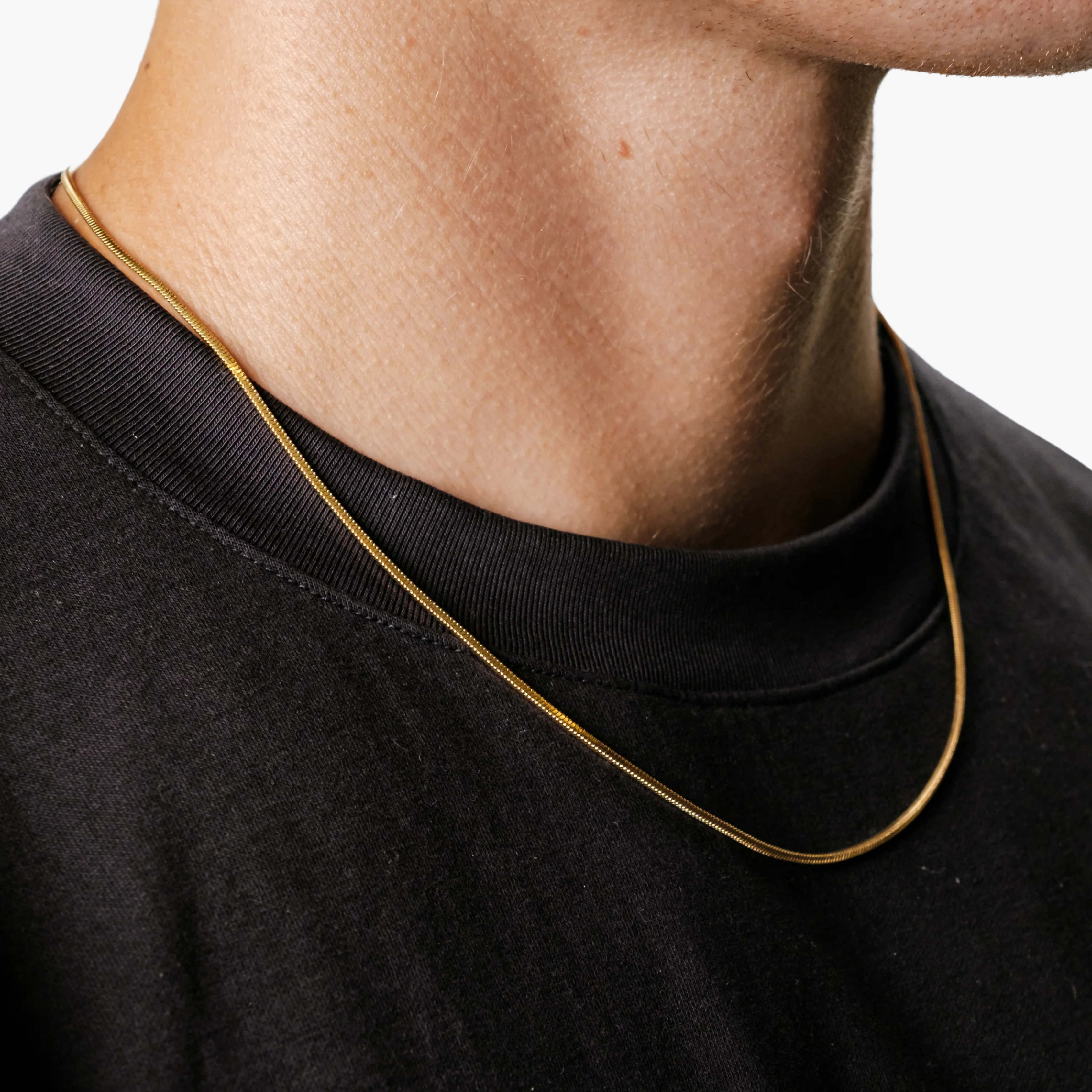 SQUARE CHAIN 1.4MM (18K GOLD)