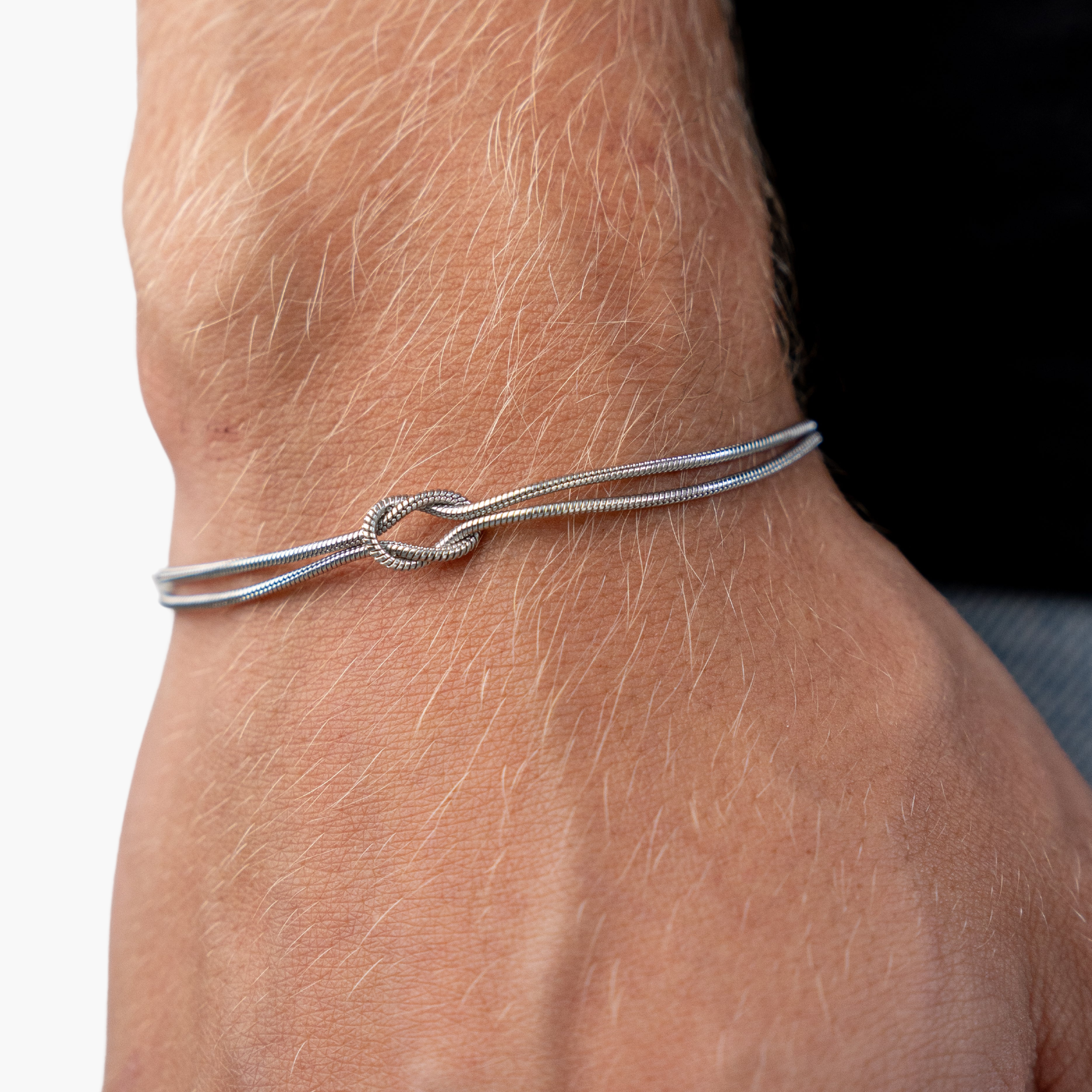 INFINITY BRACELET 1.5MM (SILVER)