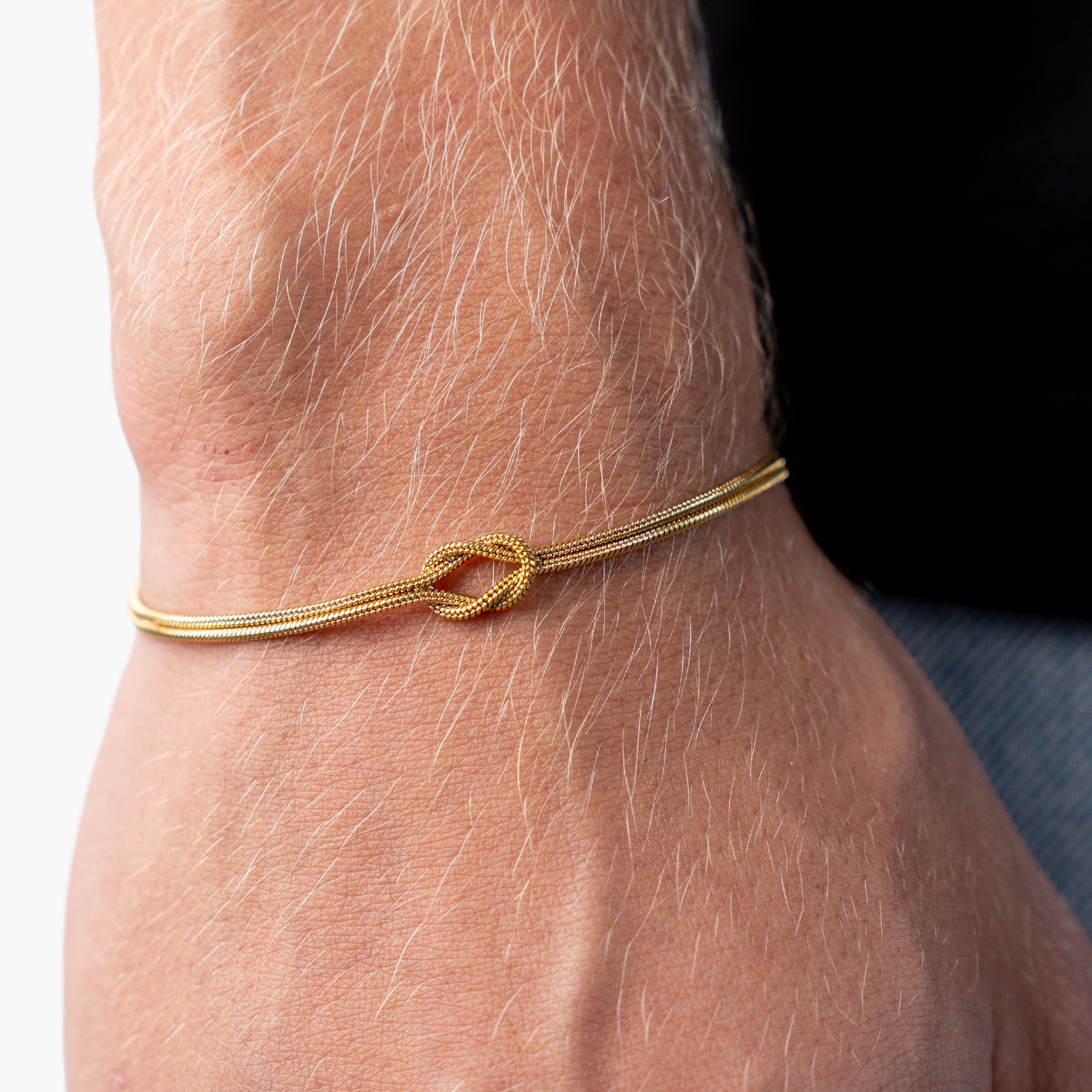 INFINITY BRACELET 1.5MM (18K GOLD)