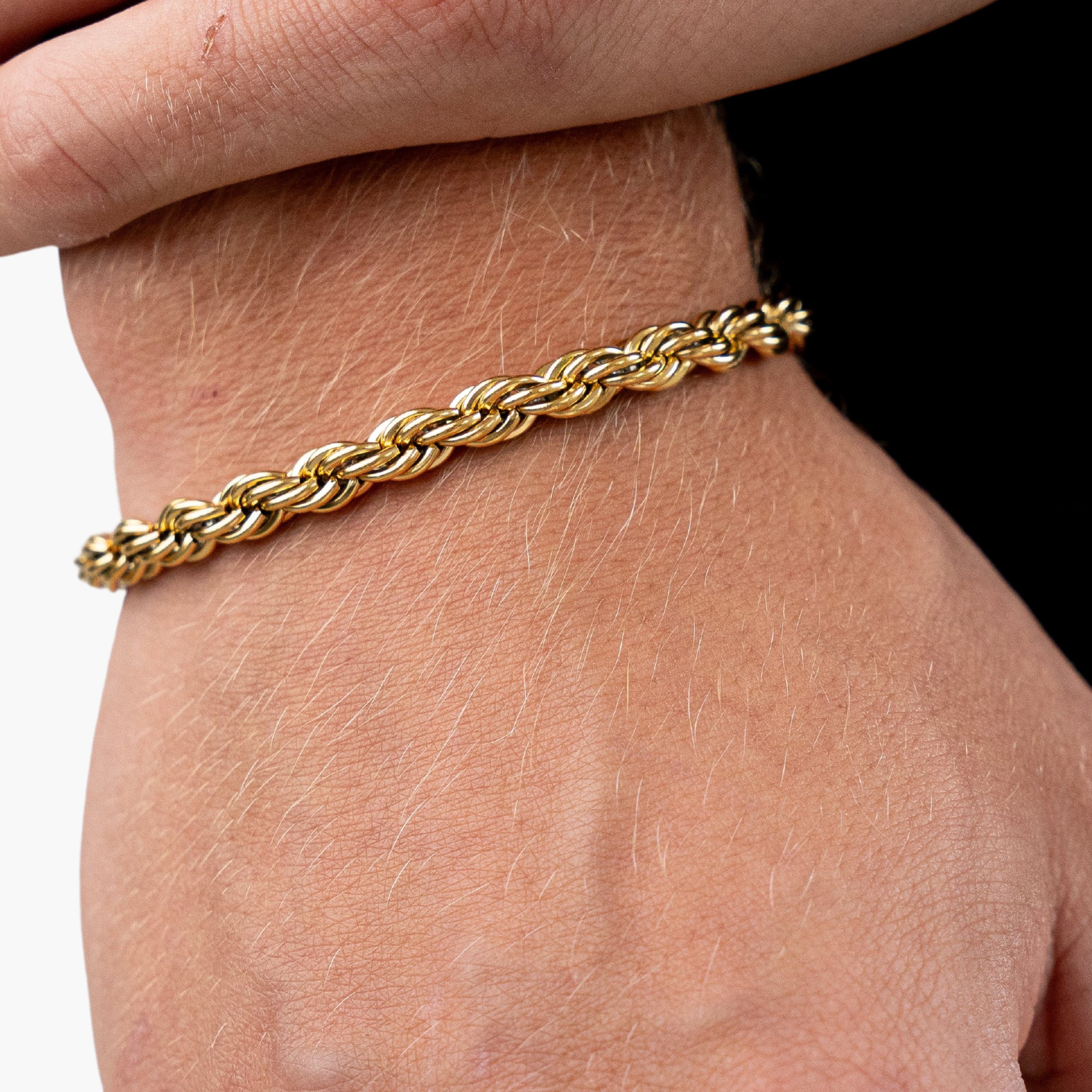 ROPE BRACELET 6MM (18K GOLD)