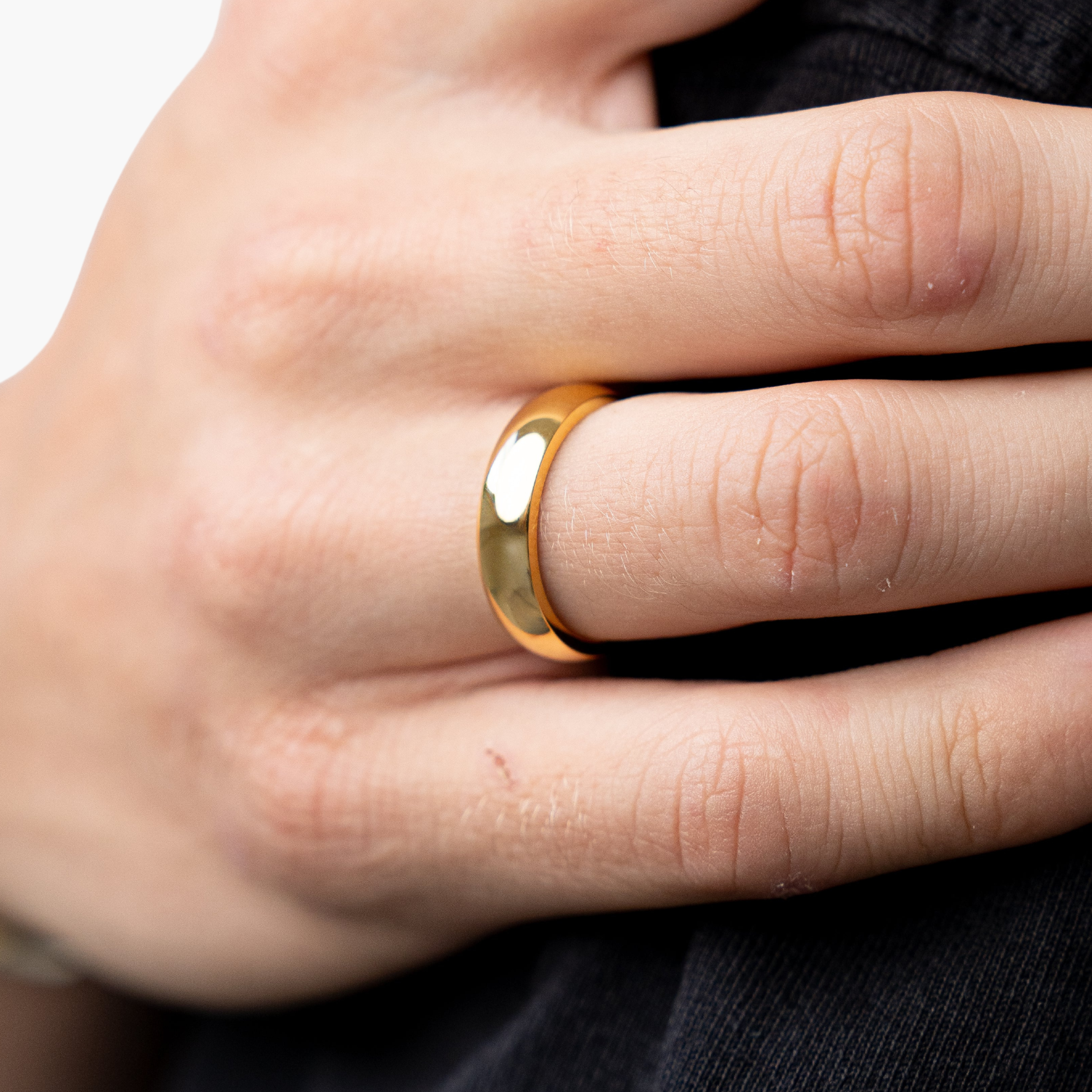 CLASSIC ROUND RING (18K GOLD)