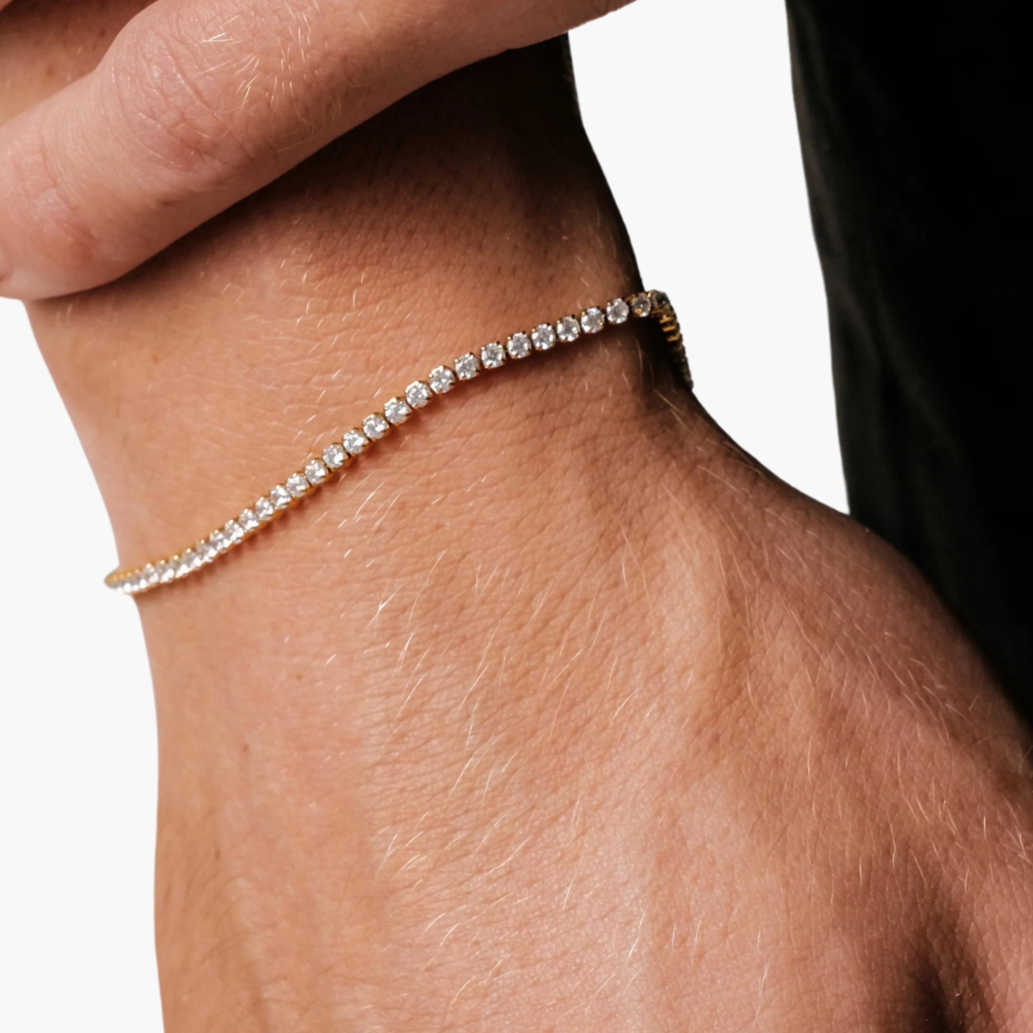 TENNIS BRACELET 2MM (18K GOLD)