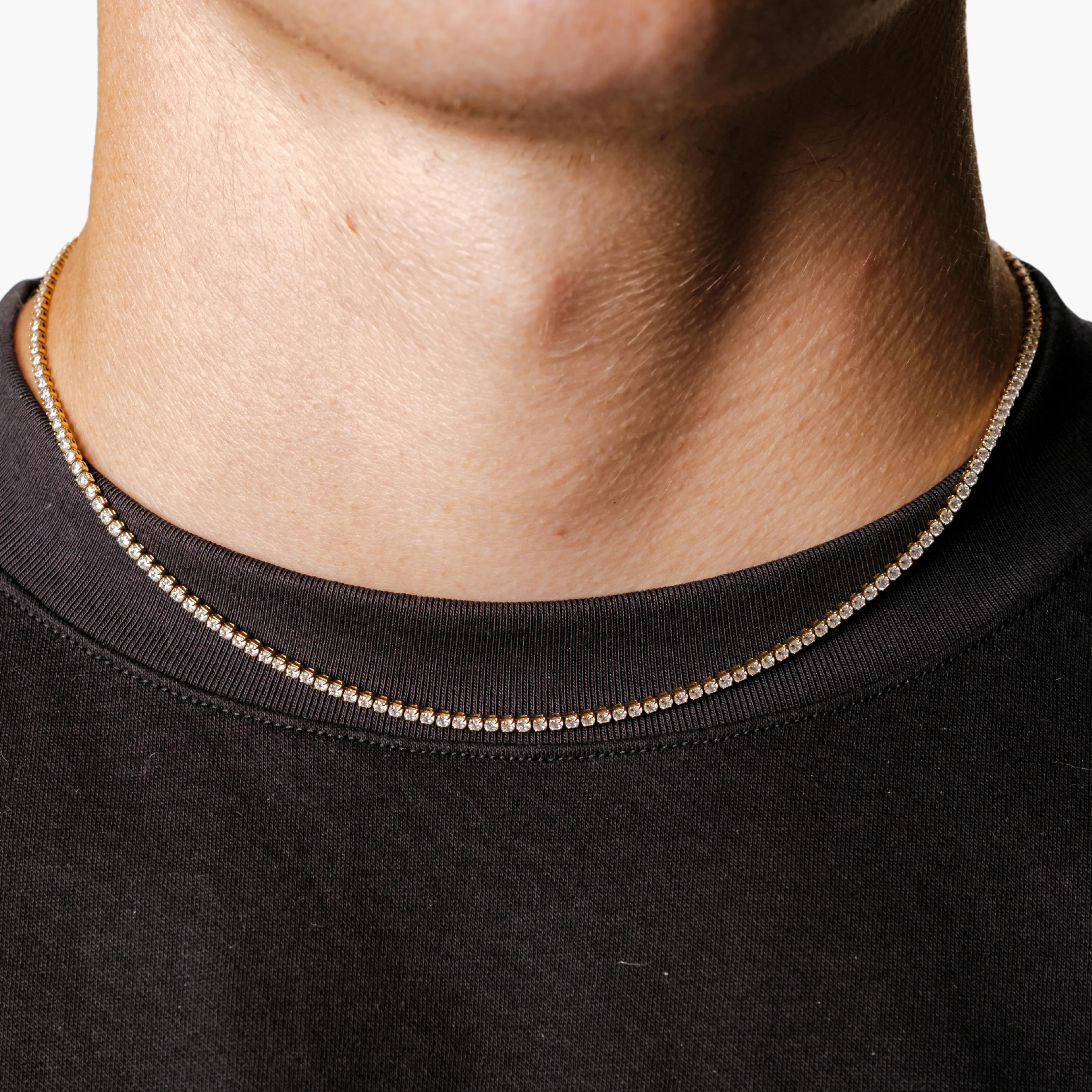 TENNIS CHAIN 2MM (18K GOLD)