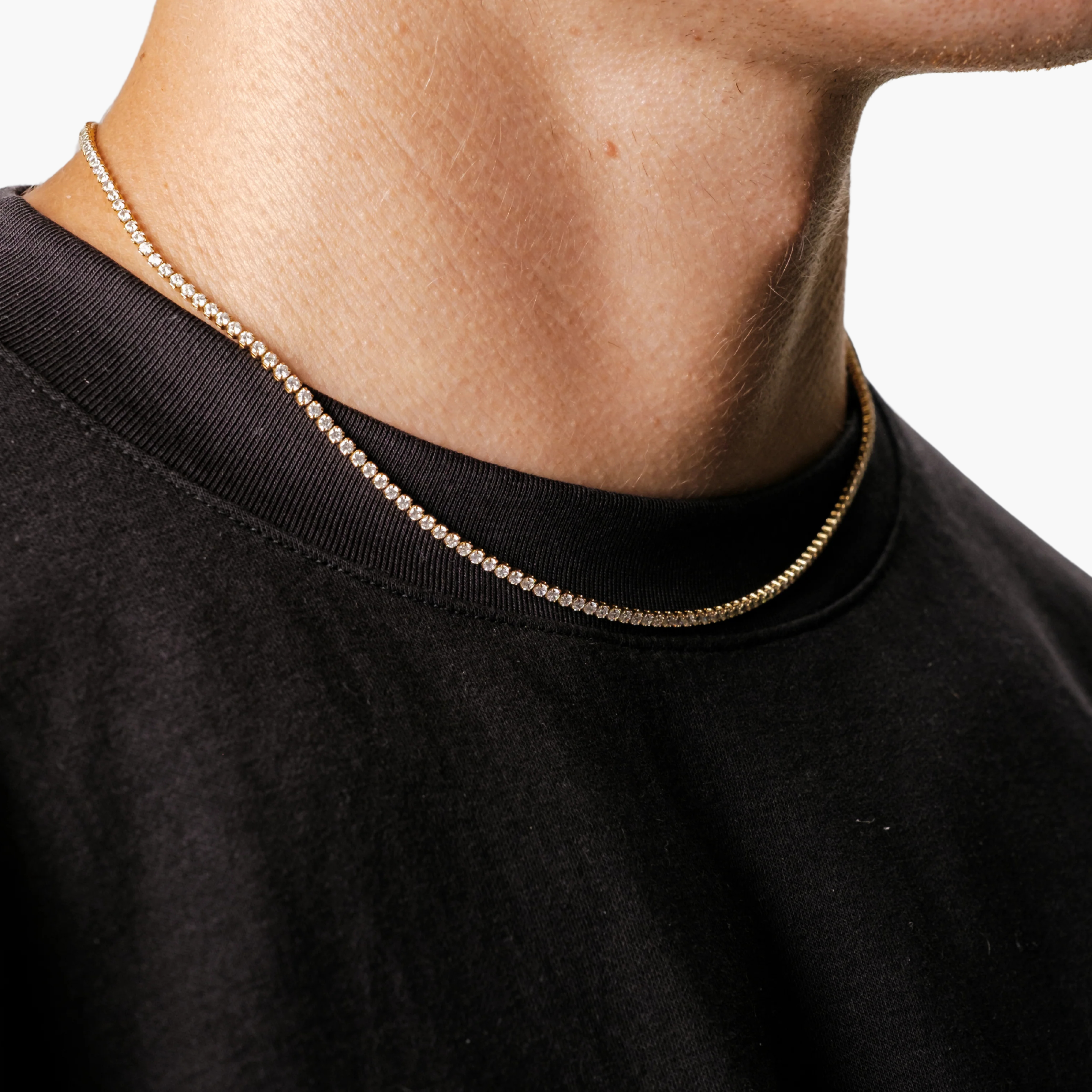 TENNIS CHAIN 2MM (18K GOLD)